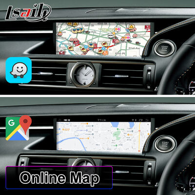 Lsailt Android Carplay πολυμέσων οθόνη διεπαφής για το 2014-2018 Lexus RC350 RC300h RC200t RC300 RCF