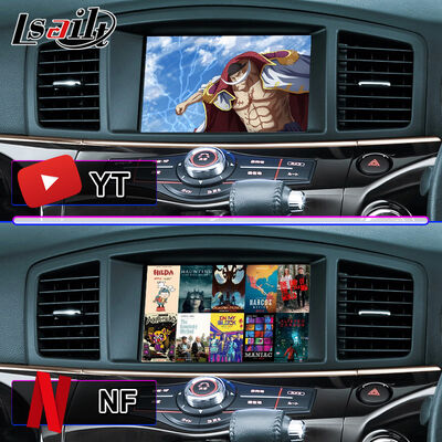 Lsailt Android Carplay πολυμέσων οθόνη για το 2010-2020 Nissan Elgrand E52