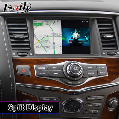 Lsailt Android Carplay πολυμέσων οθόνη για το 2010-2017 Infiniti QX80 QX56
