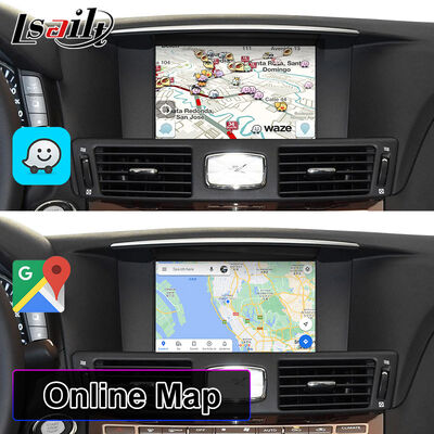 Ηθόνη πολυμέσων Android Carplay για το 2010-2023 Infiniti M25 M30d M37 M56 M35h Y51 Q70