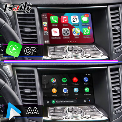 Ηθόνη πολυμέσων Android Carplay για το 2008-2017 Infiniti FX35 FX37 FX50 FX30D FX QX70