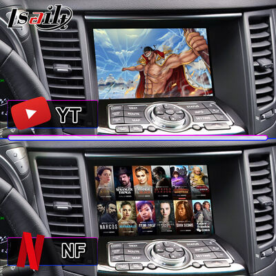 Ηθόνη πολυμέσων Android Carplay για το 2008-2017 Infiniti FX35 FX37 FX50 FX30D FX QX70