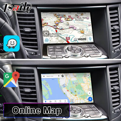 Ηθόνη πολυμέσων Android Carplay για το 2008-2017 Infiniti FX35 FX37 FX50 FX30D FX QX70