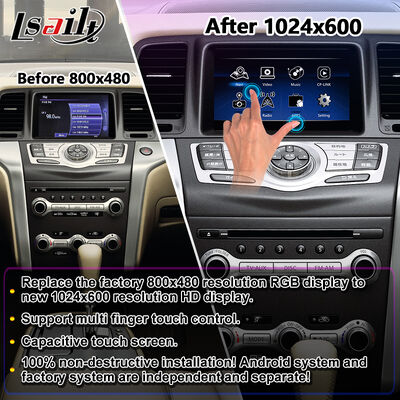 Οθόνη πολυμέσων Lsailt Android Carplay για Nissan Murano Z51 2008-2014