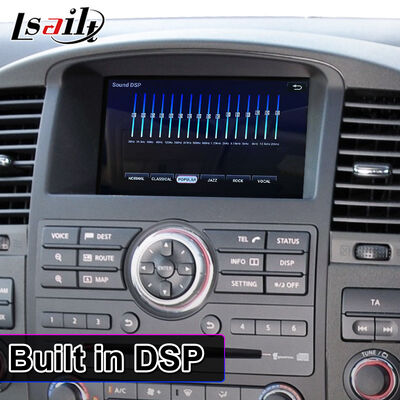 Lsailt Android Carplay πολυμέσων οθόνης για το 2010-2015 Nissan Navara D40