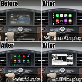 Android 13 Σύστημα Ασύρματο Carplay Διασύνδεση Για Nissan Quest RE52 Elgrand E52 2011-2020