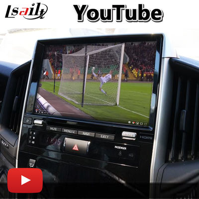 4+64GB αρρενωπή τηλεοπτική διεπαφή Carplay για την αφή 3 ταχύπλοων σκαφών LC200 lc-GT GXR 2018-2021 εδάφους της Toyota