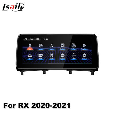 Lsailt 12,3 ιντσών ασύρματη οθόνη πολυμέσων Android Auto Carplay για Lexus RX RX350 RX450h