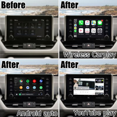 8+128GB Android 13 Carplay Android Interface Για το Toyoat RAV4 2019 Για να παρουσιάσετε το Touch N Go 3