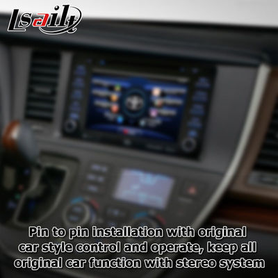 Android 13 Carplay Android video interface αυτοματοποιημένο κουτί για την Toyota Sienna