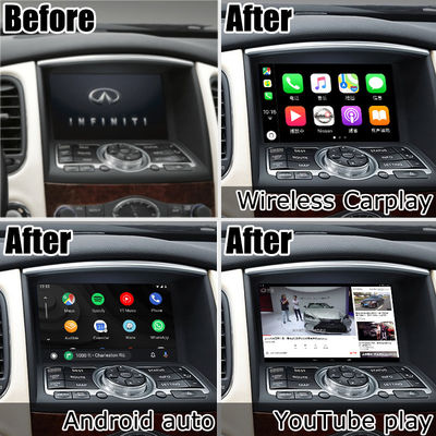 Infiniti QX50 / EX EX35 EX37 Αυτοκίνητο android 13 Συστήματος κουτί διεπαφής με carplay Android αυτοματοποιημένη οθόνη Lsailt