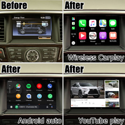 Nissan Pathfinder R52 Android 13 βίντεο Διασύνδεση ασύρματο carplay 8+128 Android βάση