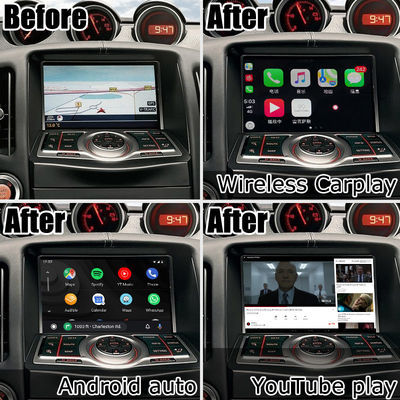 Nissan 370z Z34 Carplay Android αυτοματοποιημένο carplay περιβάλλον πλαίσιο 8+128 Android 13 OEM αναβάθμιση