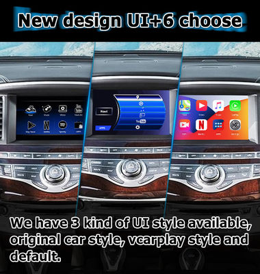 Infiniti QX60 GPS Android αυτο Carplay Σύστημα πλοήγησης Πολυμέσων Διασύνδεση Android 11 8+128GB