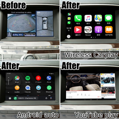 Infiniti QX60 GPS Android αυτο Carplay Σύστημα πλοήγησης Πολυμέσων Διασύνδεση Android 11 8+128GB