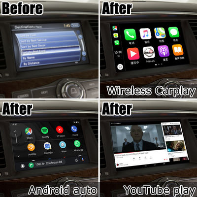 Infiniti QX80 / QX56 Android Auto Carplay Διασύνδεση βασισμένη στο Qualcomm 8+128