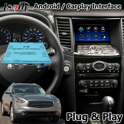 Lsailt Android Navigation Carplay Interface για 2008-2013 Έτος Infiniti FX35 / FX37