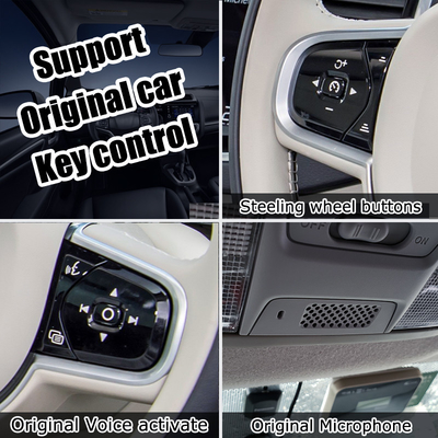 Αρρενωπό τηλεοπτικό RAM κιβωτίων 4GB Carplay AI βελτίωσης διεπαφών για τη VOLVO S60 S90