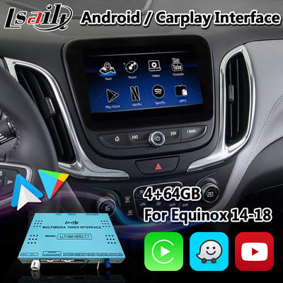 Διεπαφή πολυμέσων Lsailt Android Carplay για Chevrolet Equinox Malibu Traverse Mylink