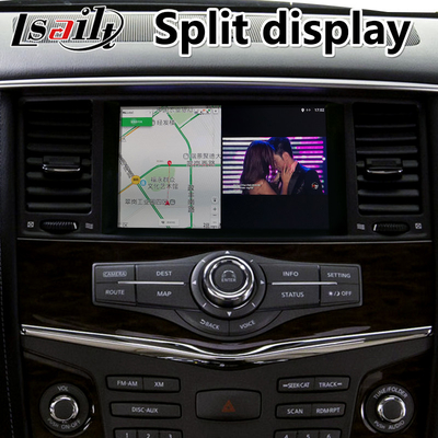 Lsailt Android Multimedia Interface για την Nissan Patrol Y62 με ασύρματο Carplay