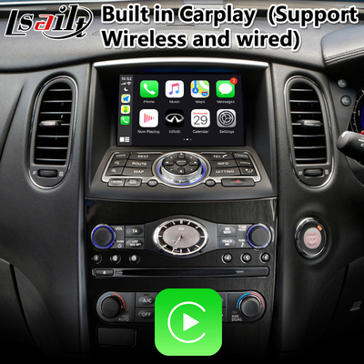 Αρρενωπή διεπαφή Carplay Lsailt για Infiniti EX30D EX35 EX37 με το ασύρματο αρρενωπό αυτοκίνητο
