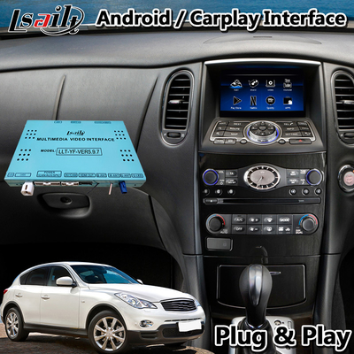 Αρρενωπή διεπαφή Carplay Lsailt για Infiniti EX30D EX35 EX37 με το ασύρματο αρρενωπό αυτοκίνητο