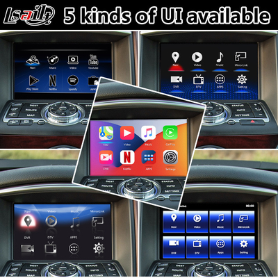 Lsailt Infiniti Carplay Box, Διασύνδεση πλοήγησης GPS Android για QX50 με ασύρματο android auto