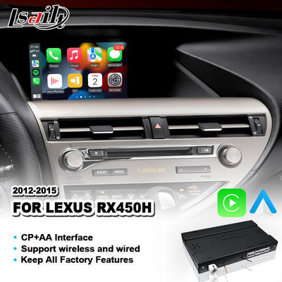 Lsailt OEM Integration Carplay Interface για Lexus RX450H RX350 RX270 RX F Sport Mouse Control 2012-2015