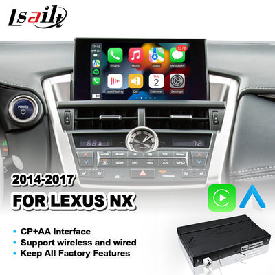 Ασύρματη αρρενωπή αυτόματη διεπαφή Carplay για Lexus NX300H NX200T NX 300h 2014-2017
