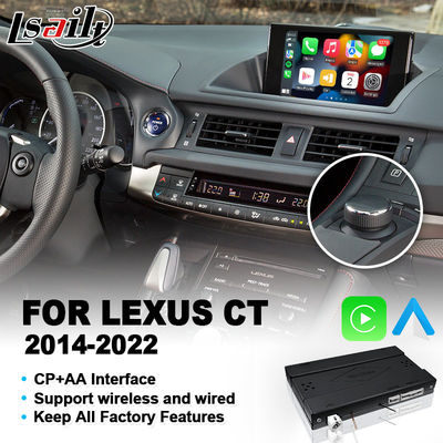 Το Navihome Carplay Interface Box για Lexus CT200h CT 200h F Sport Knob Control 2014-2022