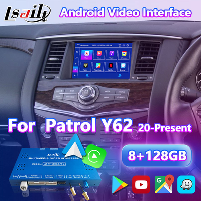 Διασύνδεση βίντεο πολυμέσων Android Lsailt για Nissan Patrol Y62 2020-Present Αυστραλιανή Έκδοση